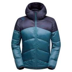 Kurtka puchowa La Sportiva Nature. Niebieskie kurtki La Sportiva, na zimę, s, bez wzorów, z puchu, bez kaptura. Za 1,356.75 zł.