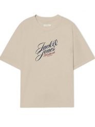 Jack & Jones Koszulka w kolorze beżowym rozmiar: S. Brązowe bezrękawniki Jack & Jones, s, bez wzorów, z bawełny, bez kołnierzyka, bez ramiączek. Za 41.79 zł.