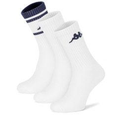 Skarpety Kappa. Białe skarpety Kappa, bez wzorów. Za 29.99 zł.