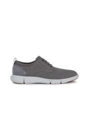 Geox Skórzane sneakersy "Adacter" w kolorze szarym rozmiar: 42. Szare buty sportowe casual Geox, bez wzorów, z materiału, bez zapięcia. Za 206.42 zł.