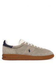 Polo Ralph Lauren Sneakersy 809P09753004 Szary. Szare buty sportowe casual Polo Ralph Lauren, bez wzorów, ze skóry, bez zapięcia. Za 598.99 zł.