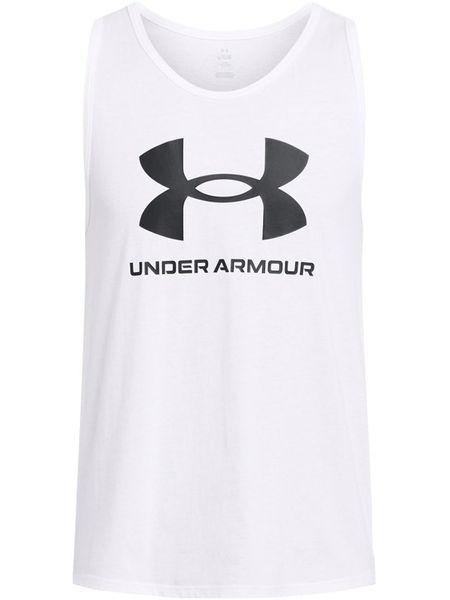 Under Armour Top sportowy w kolorze białym rozmiar: XS. Białe t-shirty sportowe Under Armour, bez wzorów, bez ramiączek, outdoorowe. Za 53.17 zł.