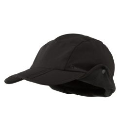 Czapka Trekmates Higgor. Czarne czapki z daszkiem TREKMATES, bez wzorów, z gore-texu. Za 169.50 zł.
