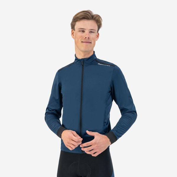 Kurtka z dresu Rogelli Core. Niebieskie kurtki Rogelli, na zimę, m, bez wzorów, z dresówki, bez kaptura. Za 310.00 zł.