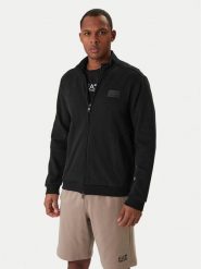 EA7 Emporio Armani Bluza 7M001362 AF22262 UC001 Czarny Regular Fit. Czarne bluzy EA7 Emporio Armani, m, bez wzorów, z bawełny, bez kaptura. Za 799.99 zł.