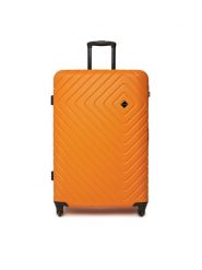 WITTCHEN Walizka duża 56-3A-753-55 Pomarańczowy. Brązowe walizki Wittchen, bez wzorów, z tworzywa sztucznego, duże. Za 519.99 zł.