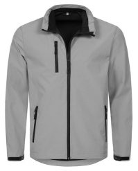 Kurtka Przeciwdeszczowa Softshell, Szara, Wiatroszczelna, Turystyczna, Sportowa, Popielata. Szare kurtki przeciwdeszczowe Stedman, l, bez wzorów, z elastanu, bez kaptura. Za 287.00 zł.