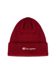 Champion Czapka "Beanie" | 804650 | Mężczyzna | Czerwony. Czerwone czapki zimowe Champion, bez wzorów, z dzianiny. W wyprzedaży za 49.00 zł.