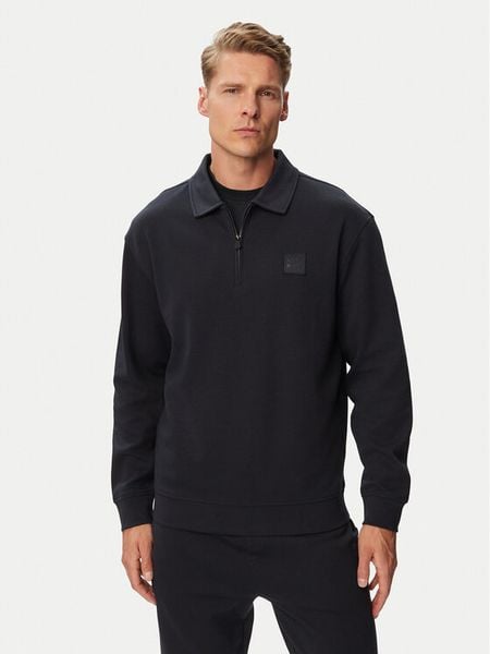 JOOP! Jeans Sweter Jjj-Davon 30103327 Granatowy Regular Fit. Niebieskie swetry rozpinane JOOP! Jeans, m, bez wzorów, z jeansu, bez kołnierzyka, bez ramiączek. Za 589.99 zł.
