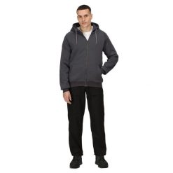 Bluza Rozpinana Męska. Szare bluzy z kapturem Regatta, m, bez wzorów, z bawełny, z kapturem. Za 80.99 zł.
