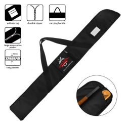 Torba Pokrowiec na składane wiosło grenlandzkie John Paddle Paddle Bag. Czarne torby na ramię JOHN PADDLE, bez wzorów, z materiału, na ramię, małe, bez dodatków. Za 139.99 zł.