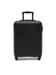 WITTCHEN Walizka kabinowa 56-3A-751-11 Czarny. Czarne walizki Wittchen, bez wzorów, z tworzywa sztucznego. Za 429.99 zł.