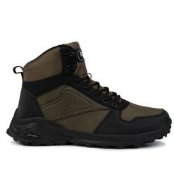 Buty męskie trekkingowe zimowe DK GHOST VB17157 KHAKI. Czarne trekkingi DK, bez wzorów, bez zapięcia. W wyprzedaży za 179.00 zł.
