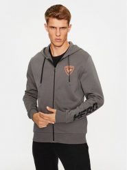 Rossignol Bluza Hero Fz Hoodie RLMMS10 Szary Regular Fit. Szare bluzy Rossignol, l, bez wzorów, z bawełny, bez kaptura. Za 409.99 zł.