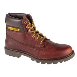 Trzewiki Caterpillar Colorado 2.0 P110962 brązowe. Brązowe botki sznurowane bez wzorów, z gumy, bez obcasa, bez zapięcia. Za 594.62 zł.
