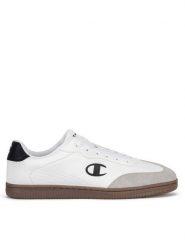 Champion Sneakersy PRESTIGE MIX MATERIAL S22330-WW001 Biały. Białe buty sportowe casual Champion, bez wzorów, z materiału, bez zapięcia. Za 159.99 zł.