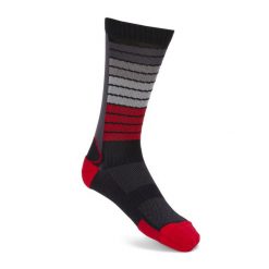 Skarpety rowerowe męskie Alpinestars Drop 22. Czarne skarpetki sportowe Alpinestars, bez wzorów, z bawełny. Za 86.00 zł.