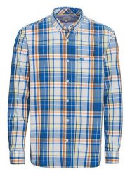 Camel Active Koszula - Regular fit - w kolorze niebieskim rozmiar: L. Niebieskie koszule Camel Active, l, bez wzorów, z bawełny, bez kołnierzyka, bez ramiączek. Za 123.82 zł.