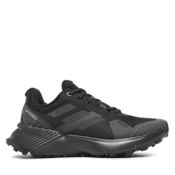 Buty do biegania adidas. Czarne buty do biegania Adidas, bez wzorów, bez zapięcia, do biegania, adidas terrex. Za 309.99 zł.