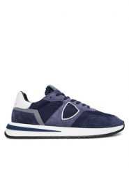 Philippe Model Sneakersy A011986 TYLU WD03 Granatowy. Niebieskie buty sportowe casual Philippe Model, bez wzorów, ze skóry, bez zapięcia. Za 949.99 zł.