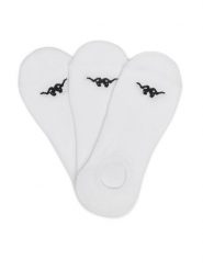 Kappa Skarpety KR_STAN_SS25 (3-PACK) Biały. Białe skarpety Kappa, bez wzorów, z bawełny. Za 24.99 zł.