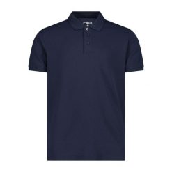 Polo CMP. Czarne koszulki polo CMP, m, bez wzorów, z tkaniny, bez kołnierzyka, bez ramiączek. Za 276.00 zł.