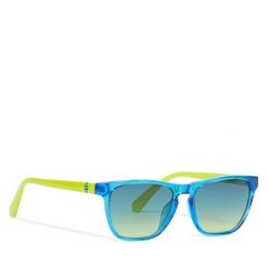 Okulary przeciwsłoneczne Guess. Niebieskie okulary przeciwsłoneczne Guess. Za 239.99 zł.
