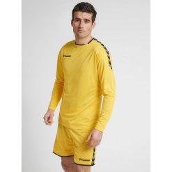 Jersey Hummel manches longues hmlAUTHENTIC Poly. Brązowe bielizna termoaktywna Hummel, m, bez wzorów, z dżerseju, bez ramiączek, do piłki nożnej. Za 174.50 zł.