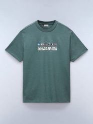 NAPAPIJRY Koszulka "Sere" w kolorze zielonym rozmiar: 3XL. Zielone bezrękawniki NAPAPIJRY, xl, bez wzorów, z bawełny, bez kołnierzyka, bez ramiączek. Za 110.04 zł.