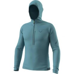 Bluza z kapturem z zamkiem 1/2 Dynafit Traverse Sun. Niebieskie bluzy z kapturem Dynafit, s, bez wzorów, z polaru, z kapturem. Za 580.80 zł.