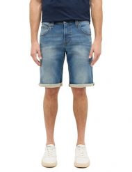 Męskie Szorty Mustang Style Chicago Shorts Z Denim Blue 1016349 5000 773. Niebieskie szorty Mustang, m, bez wzorów, z denimu. Za 149.99 zł.