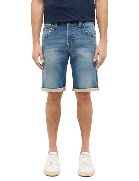 Męskie Szorty Mustang Style Chicago Shorts Z Denim Blue 1016349 5000 773. Niebieskie szorty Mustang, m, bez wzorów, z denimu. Za 149.99 zł.