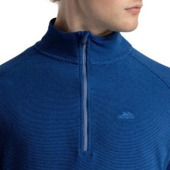 Trespass Keynote - Męski polar At100 Dark Navy. Niebieskie bluzy z polaru Trespass, m, bez wzorów, z polaru, bez kaptura. W wyprzedaży za 104.75 zł.