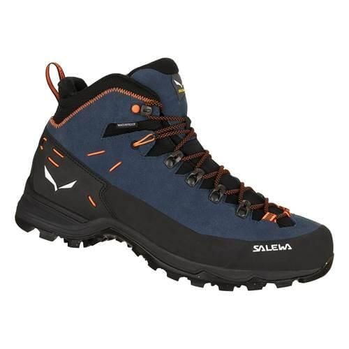 Buty trekkingowe męskie Salewa Alp Mate Winter Mid Wp. Czarne buty trekkingowe Salewa, bez wzorów, z materiału, za kostkę, bez zapięcia. Za 1,028.00 zł.