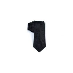 KRAWAT JEDWABNY BLACK SILK JACQUARD. Krawaty i muchy marki R3s men's accessories. Za 89.00 zł.
