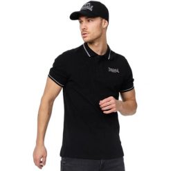 Polo Lonsdale Causton. Czarne koszulki polo Lonsdale, bez wzorów, bez ramiączek. Za 184.00 zł.