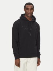 Richmond X Bluza UMP25006FE Czarny Regular Fit. Czarne bluzy RICHMOND X, m, bez wzorów, z bawełny, bez kaptura. Za 229.99 zł.