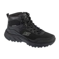 Buty trekkingowe męskie, Hillcrest 2.0 - Woodrock Peak. Czarne buty trekkingowe Skechers, bez wzorów, bez zapięcia. Za 379.90 zł.