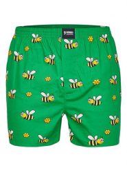 Happy Shorts Bokserki w kolorze zielono-żółtym rozmiar: XXL. Zielone bokserki Happy Shorts, xxl, bez wzorów, z bawełny. Za 37.91 zł.