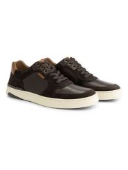 TRAVELIN' Skórzane sneakersy "Southam" w kolorze brązowym rozmiar: 45. Brązowe buty sportowe casual Travelin', bez wzorów, bez zapięcia. Za 263.53 zł.