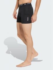 Adidas Szorty sportowe Techfit Hybrid KG1822 Czarny Slim Fit. Czarne krótkie spodenki sportowe Adidas, l, bez wzorów, z syntetyku. Za 219.99 zł.