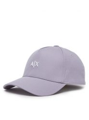 Armani Exchange Czapka z daszkiem 954112 CC571 UA047 Fioletowy. Fioletowe czapki z daszkiem Armani Exchange, bez wzorów, z bawełny. Za 109.99 zł.