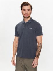 Columbia Polo Melson Point 1772721 Szary Regular Fit. Szare koszulki polo Columbia, m, bez wzorów, z syntetyku, bez kołnierzyka, bez ramiączek. Za 129.99 zł.