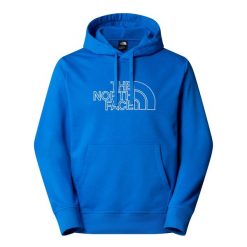 Bluza The North Face Drew Peak Light. Niebieskie bluzy The North Face, m, bez wzorów, bez kaptura. Za 278.99 zł.