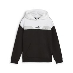 Młodzieżowa bluza z kapturem PUMA POWER PUMA Black. Czarna bluzy z kapturem Puma, l, bez wzorów, z kapturem. Za 202.60 zł.