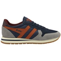 Trenerzy Gola Daytona. Niebieskie buty sportowe casual Gola, bez wzorów, bez zapięcia. Za 404.50 zł.