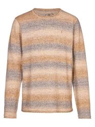 Herrlicher Sweter w kolorze beżowym rozmiar: XXL. Brązowe swetry nierozpinane Herrlicher, xxl, bez wzorów, bez kołnierzyka, bez ramiączek. Za 217.99 zł.