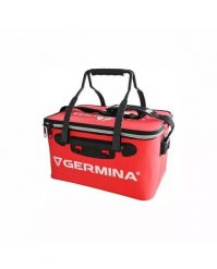 Torba wodoszczelna wędkarska EVA Germina 45x27x25 cm wiadro. Czerwone torby na ramię GERMINA, bez wzorów, na ramię, bez dodatków. Za 105.98 zł.