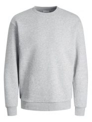 Jack & Jones Bluza Ebradley 12249341 Szary Regular Fit. Szare bluzy Jack & Jones, m, bez wzorów, z syntetyku, bez kaptura. Za 129.99 zł.