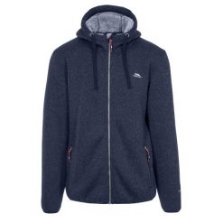 Bluza Polarowa Męska Tableypipe. Niebieskie bluzy z kapturem Trespass, na zimę, l, bez wzorów, z dzianiny, z kapturem. Za 256.99 zł.